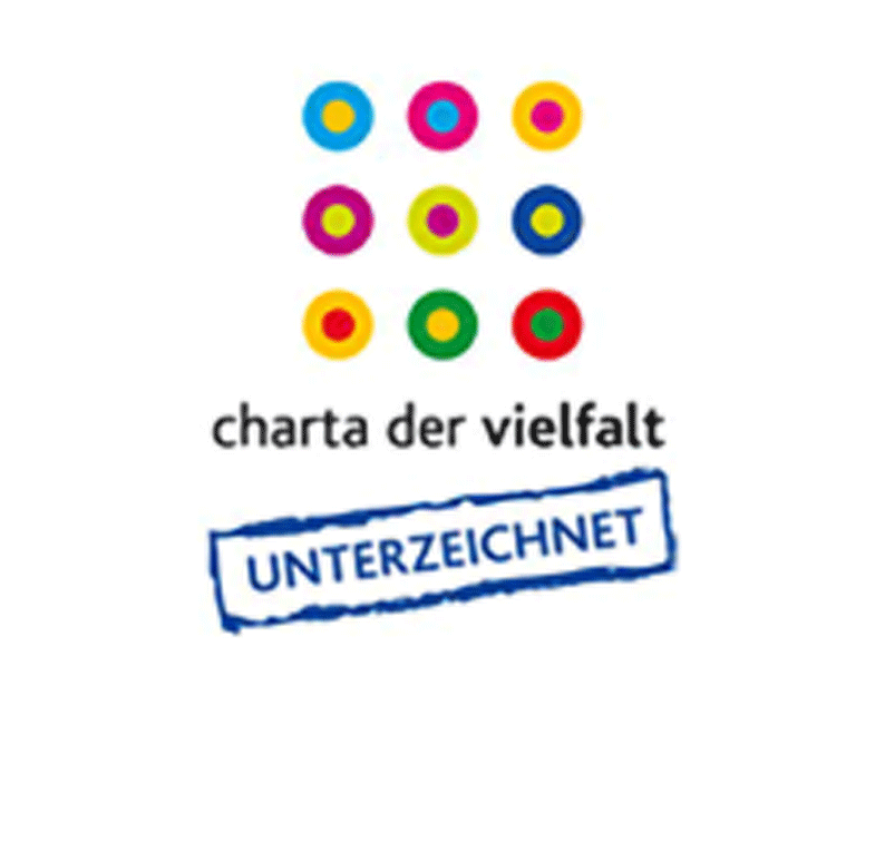 Zertifikat zur Charta der Vielfalt 